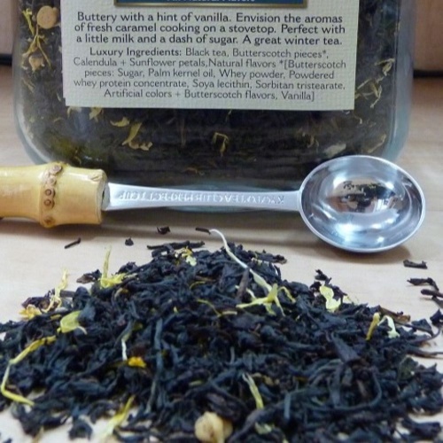 Thé noir au caramel